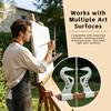 Adjustable Easel Support Rod Metal Bracket for Art Easel Stand Durable and Sturdy Frame Attachment for Canvas Stability