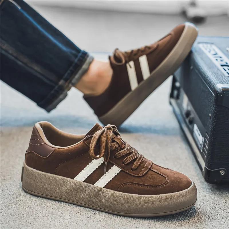 Men Sneakers Classic Brand Suede Fashion Men's Trendy Skate Shoes Man Comfort Casual Vulcanized Shoes for Men