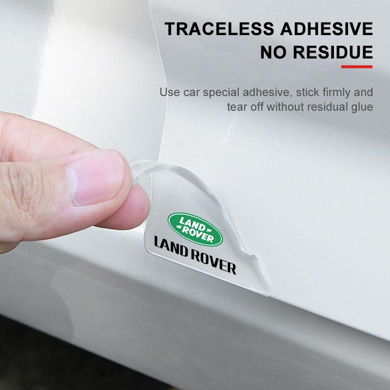 2Pc Car Door Corner Cover Anti-Scratch Protection Sticker Styling for Land Rover SVR Discovery Freelander 3 SVR L320 L330 Evoque Defender Range Rover
