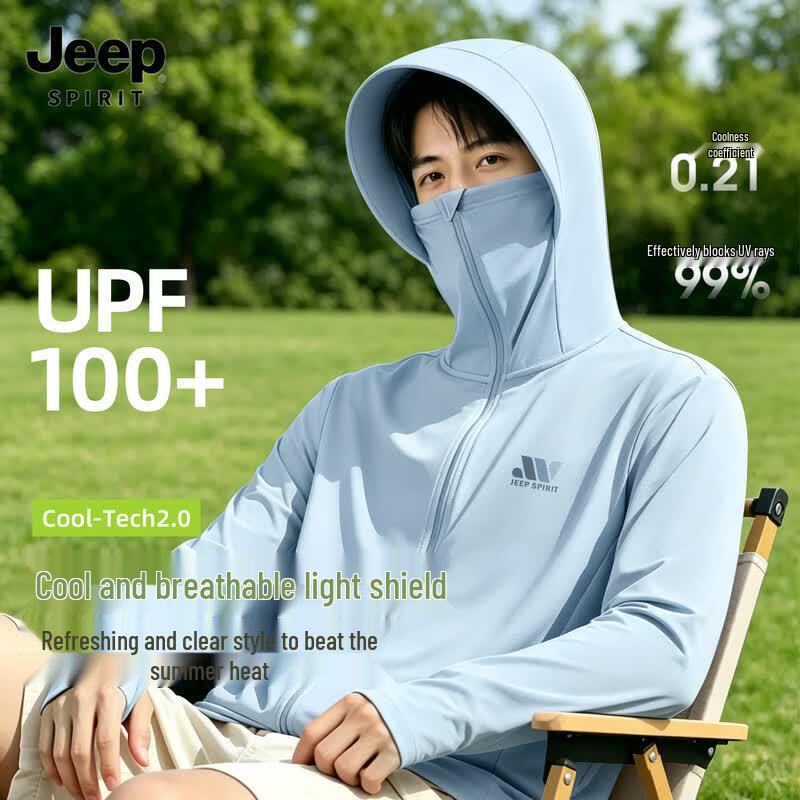 JEEP SPIRIT Men s Sun Protection Outdoor Jacket 3XL