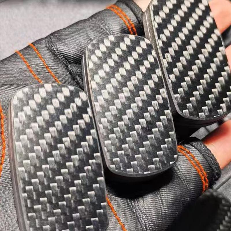 Carbon Fiber EDC Fidget Slider Adults Push Slider Fidget Toys EDC Stress Relief Antistress Hand Spinner ADHD Autism Sensory Toy