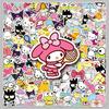 Sanrio Anime Cartoon Stickers: Cute, Waterproof, Decorative Mochi Stickers for Journals