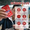 243 Medium Strength Blue Threadlocker 10ml 50ml, Anaerobic Adhesive Anti-Loose Sealant for Nuts Bolts Screws Fastening & Anti-Vibration