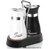 Stainless Steel Glass Seasoning Shaker Set