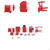 Miniature Garage Tool Set 1/64 Scale Compact Diorama Decoration Car Repair Tools Automotive