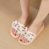 Women's Bow Slides — Stylish, Height-Increasing, Soft-Soled, And Non- Summer Sandals