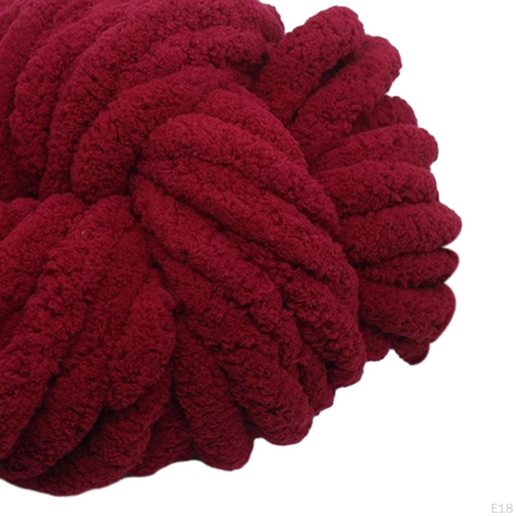 Chenille Yarn for Arm Knitting, Great Crafting Blankets and Cushions