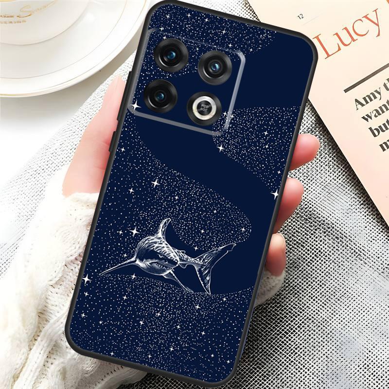 

Starry Orca Whale Shark Cover For OnePlus 13R 15 13 13T 12 12R 10T 11 10 Pro OnePlus Nord 5 CE 3 4 Lite N20 N30 Case OnePlus 13T