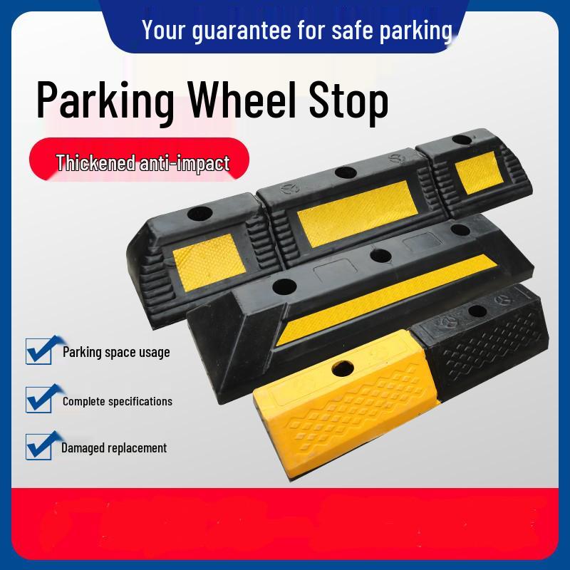 Rubber and Plastic Parking Stopper and Limiter