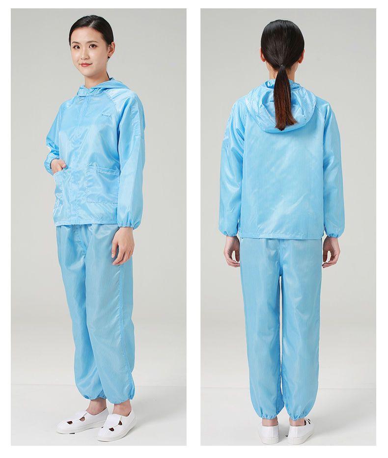 Unisex Schutzkleidung Staubdicht: Kapuzen-, Atmungsaktiv-, Antistatik-, Schmutzabweisend-, Waschbarer Spritzanzug