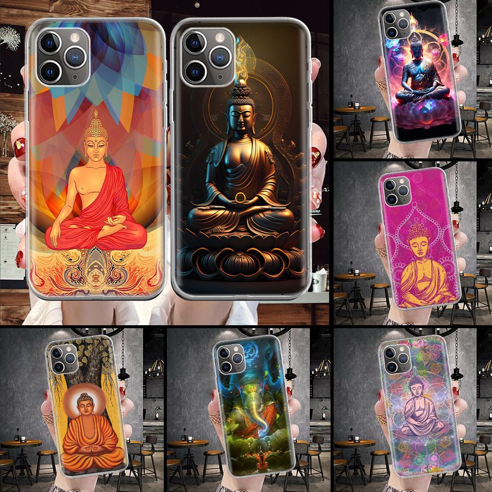 Gautama Buddha Budha Belief Soft Phone Case For IPhone 11 17 Air 16E 16 Pro Max 15 + 14 Plus 13 Mini 12 Apple 7 SE 8 Fundas Coqu
