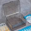 Acrylic Desktop Mask Storage Box Dust-proof Large Capacity Cosmetic Storage Case with Cover Transparent