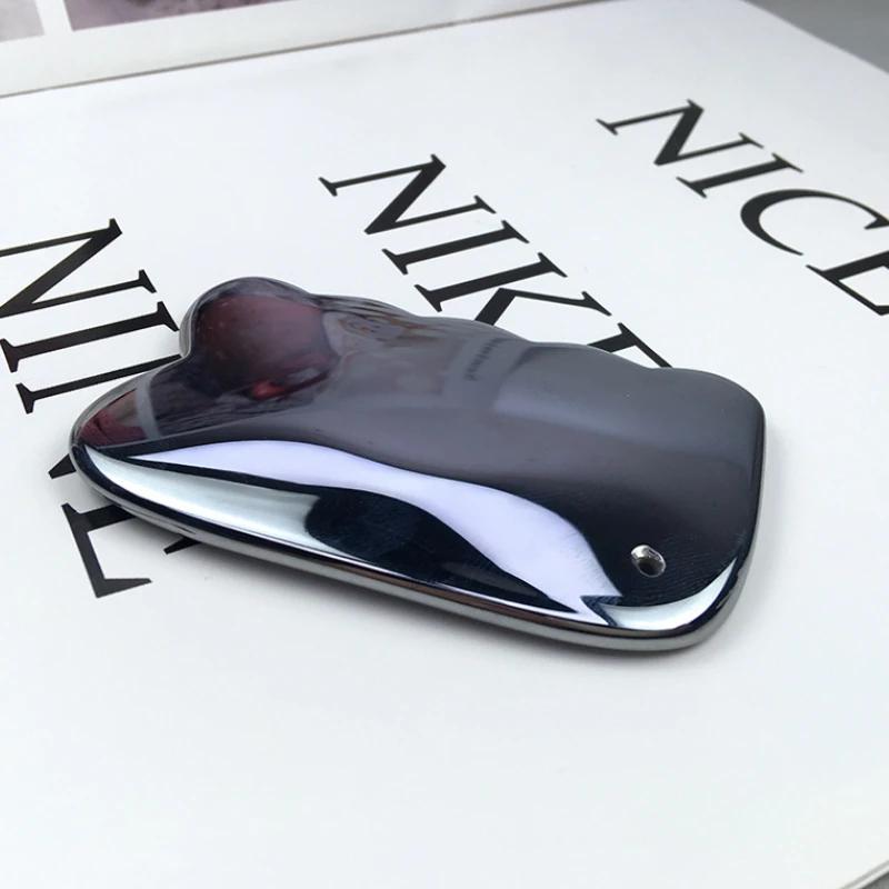 Terahertz Energy Stone Meridian Scraping Board Acupuncture Point Massager Face Eye Beauty Care Guasha Massage Tool