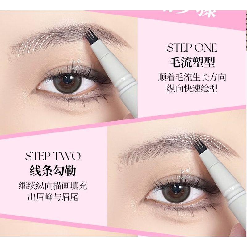 VEECCI - Freely Painted Liquid Eyebrow Pencil - 3 Colors