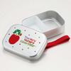 Skater Aluminum Bento For Warm Storage Lunch Belt Made In The Very Hungry Girls ALB5NV Box, 370ml, Children, Compatible, Included, Japan, Caterpillar,