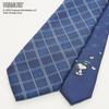 Peanuts Snoopy Tie PND48170 Blue SNOOPY Business Brand Tie Gift