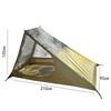 ZISIZ Ultralight Anti-Mosquito Hiking & Camping Tent