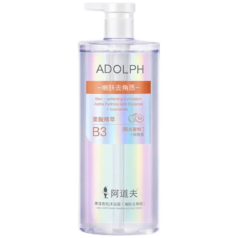 Adolph Fruit Scented Exfoliating Shower Gel