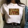 Women T-Shirt New Style Art Oil Painting Short Sleeves T Shirt Summer Fashion Harajuku Oversized T-Shirt Female Casual Clothes