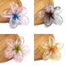 Sponky na květiny do vlasů Havajská plumeria Plážové květiny Claw Barrettes Doplňky Barrette Kids Colorful Women Claw