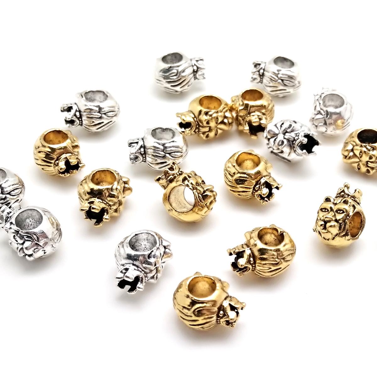 

Металлическая корона львиная голова подвески для изготовления ювелирных изделий своими руками браслет ожерелье подвески разноцветный