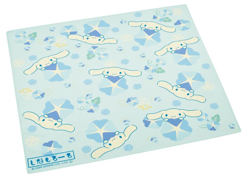Skater Lunch Large 70 x 70 Sanrio Cinnamoroll Morning Glory Cloth, Size, cm, KFU1-A