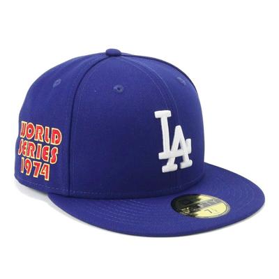 New Era 59FIFTY MLB LA Dark Royal Size 7 5950 LOSDOD LOCAL DISHES DROY Cap, 3/8,