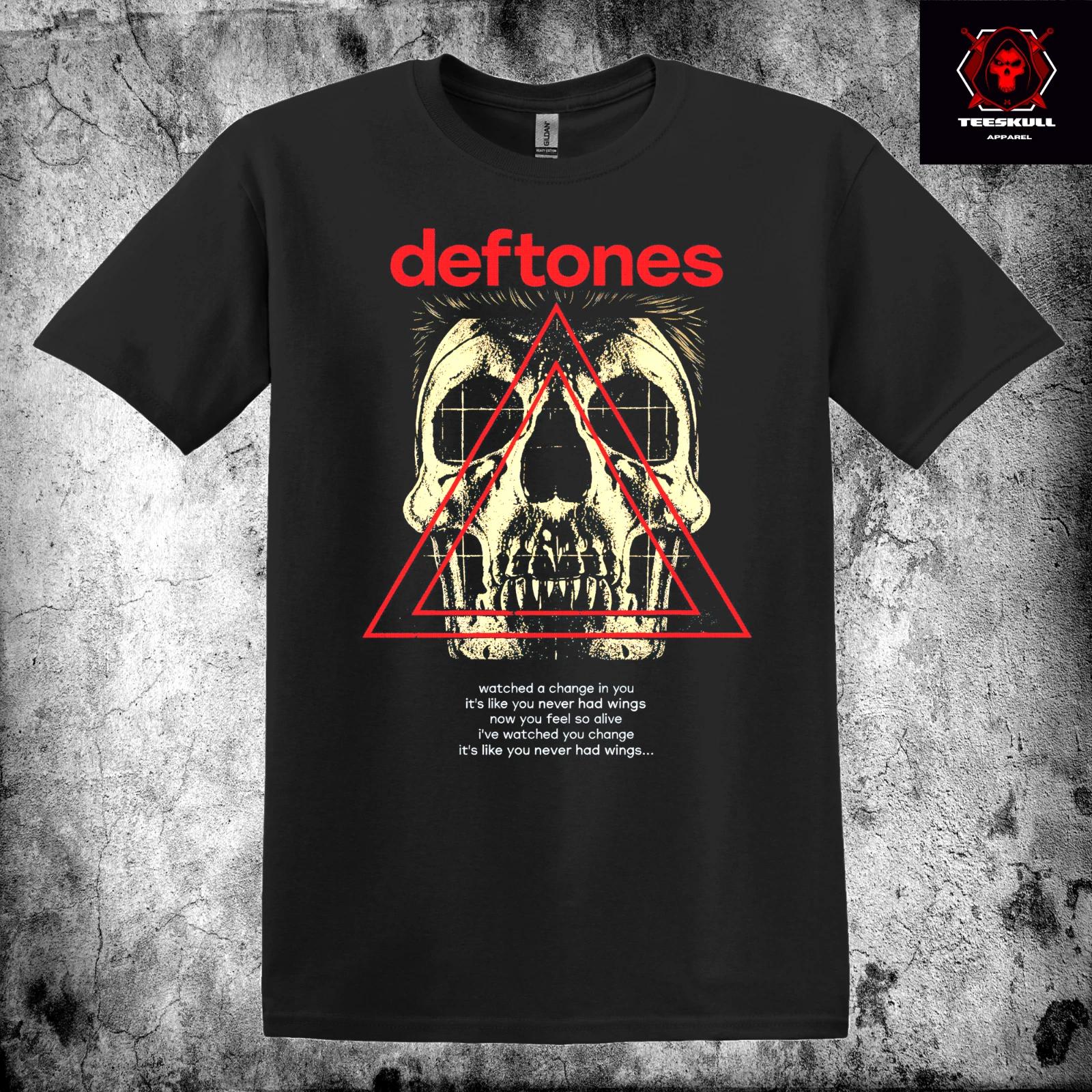 Deftones Heavy Rock Band Premium Heavy Cotton Unisex T-Shirt S