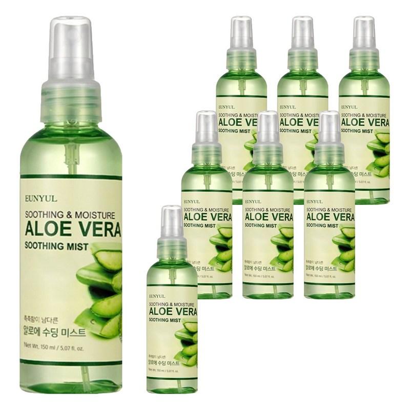 Eunyul Aloe Soothing Mist, 150ml, 8 Pcs