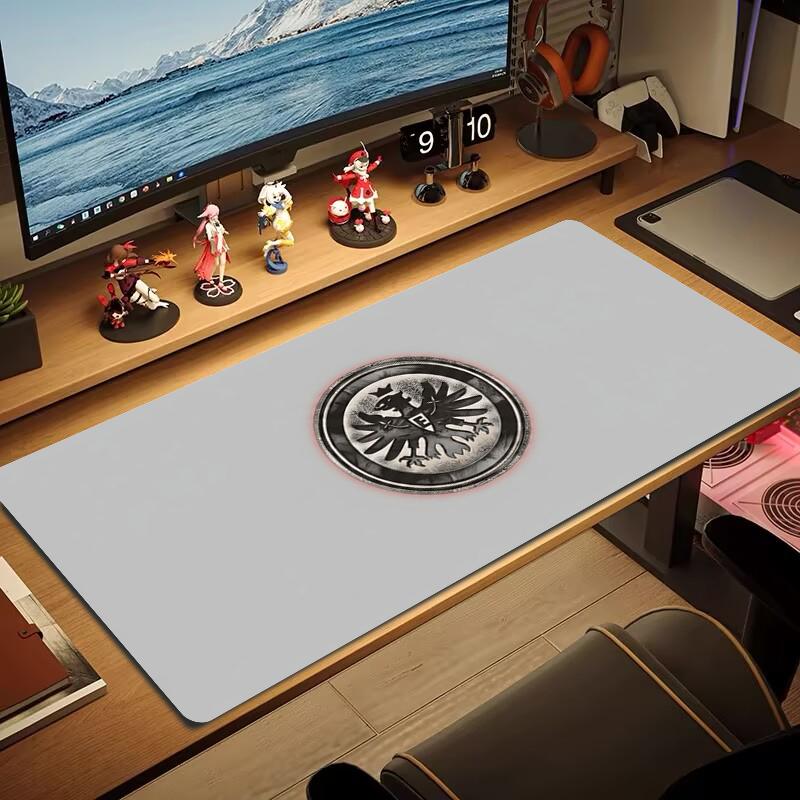 Francoforte calcio Tappetino per Mouse Grande Tavolo da Gioco Cuscino Antiscivolo Laptop Tablet Mousepad Grande Tappetino XXL PC Mini Tappetino da Gioco Con bordo bloccato_XIA