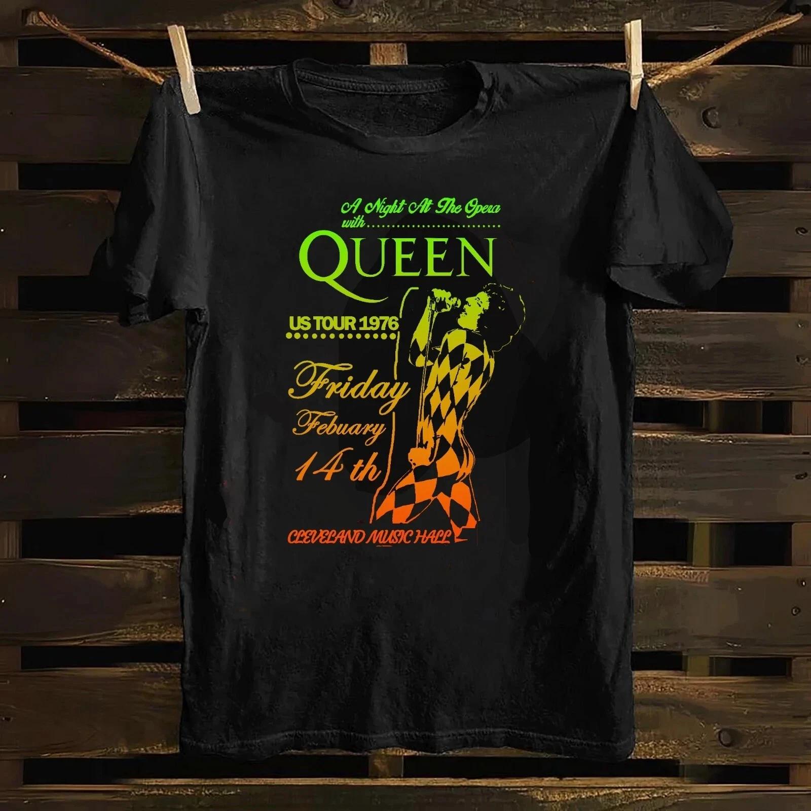 Queen 1977 Coliseum Richfield OH Cotton T -Shirt S