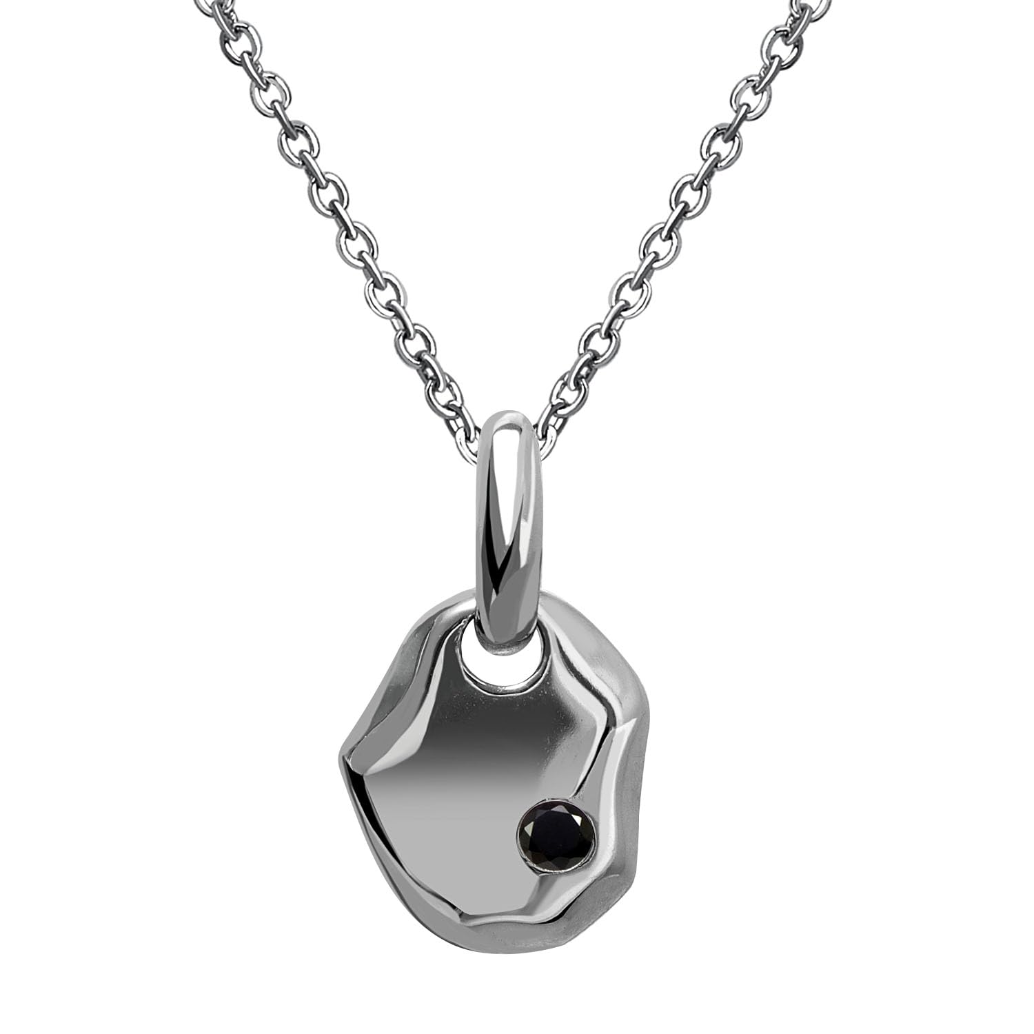 

Ожерелье Овальный дизайн Серебро 925 [Лара Кристи] Мужское [BLACK Label] p14052-b