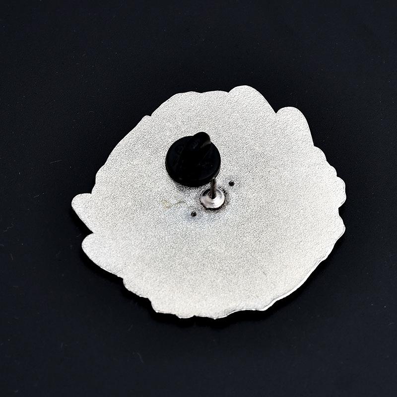 Custom Enamel Epoxy Anniversary Metal Brooch Badge