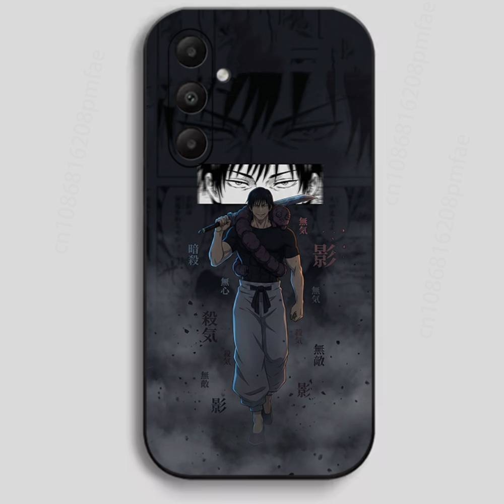 

Чохол для телефону Toji Fushiguro Jujutsu K-Kaisen для Samsung Galaxy A73,23,53,33,24,72,22,52,32,54,A34 М який чохол Samsung A70