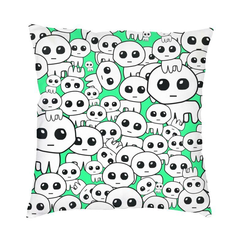 Tbh Creature Cushion Cover Two Side 3D Printing Autism Mascot Yippee Floor Pillow Case for Living Room Pillowcase Home Decor