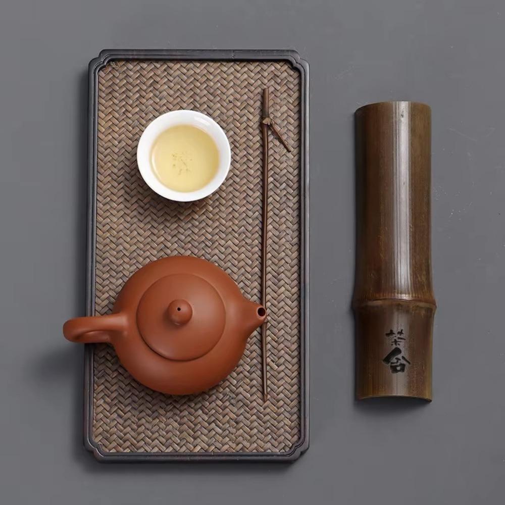 Handmade Natural Bamboo Tea Scoop Chinese Style Chahe Cha Ze Tea Needle Tea Ceremony
