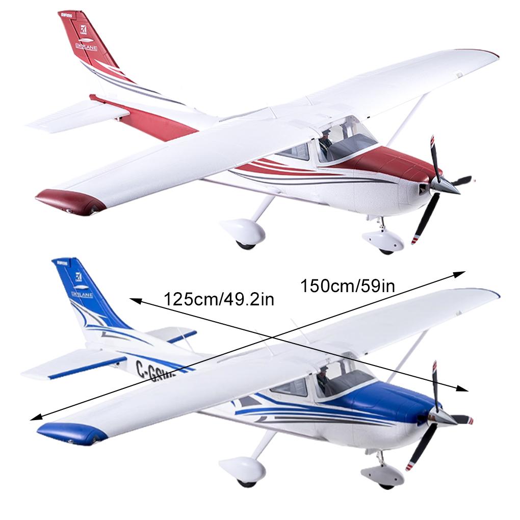 FMS1500mm Cessna 182 Training Electric Remote Control Model Aircraft Fixed Wing Outdoor Performance RC Airplane Toy Model New