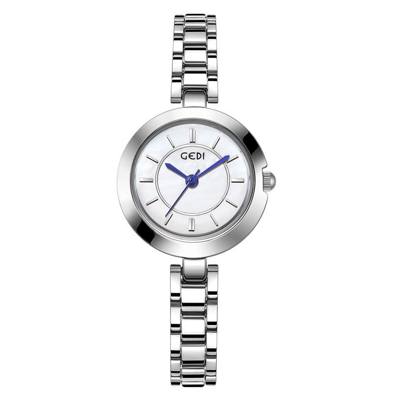 Medieval Alloy Watch Women S Simple Niche Fritillary Quartz Watch Middle School Student High-End Chain Watch
