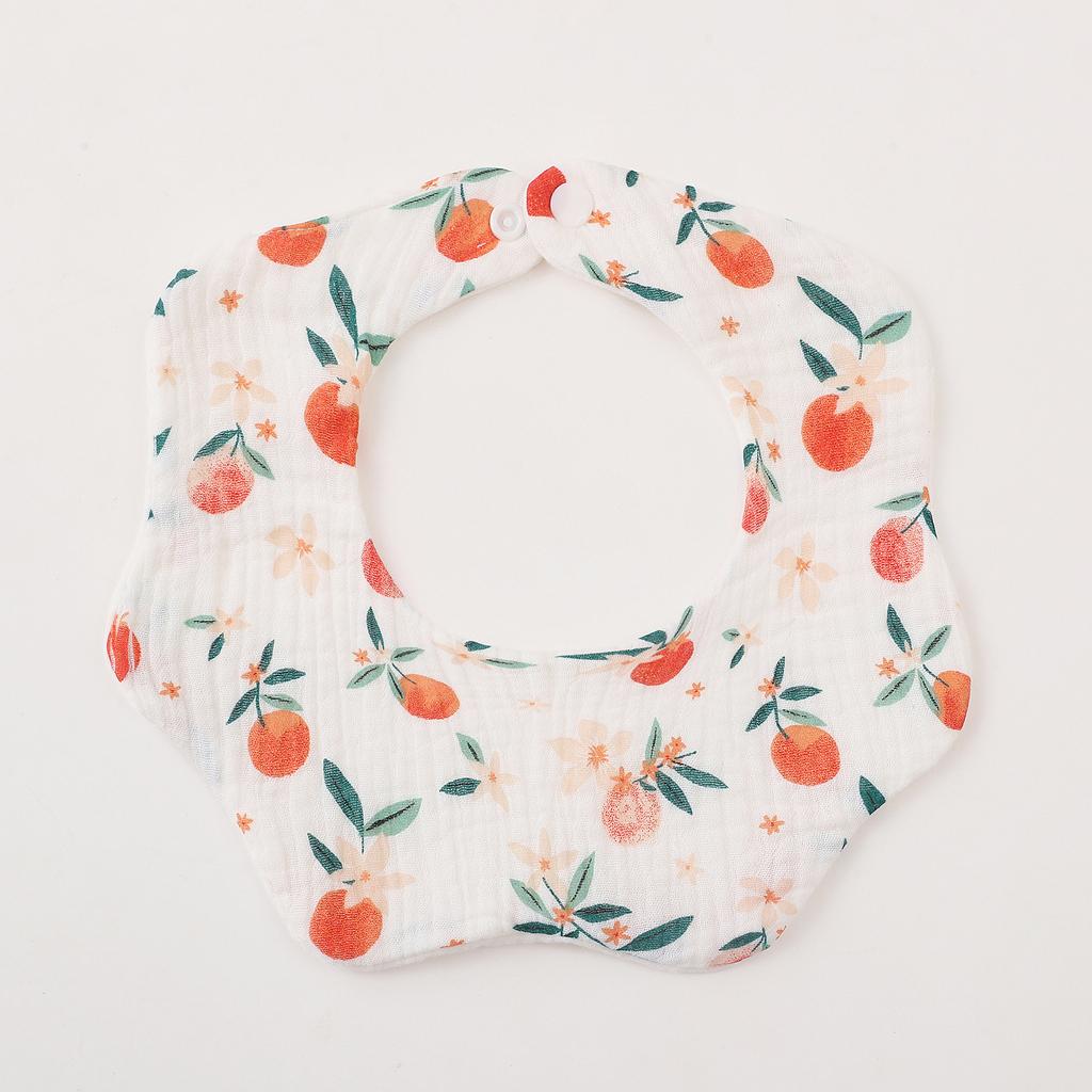 0–3 Jahre alt, verdickte Baumwollgaze, Babylätzchen, niedlicher Blumendruck, Säuglingslätzchen, Neugeborene, weiche Spucktücher für Jungen und Mädchen, Fütterungsspeicheltuch