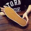 New Summer Canvas Slip-On Men's Floral Skateboard Shoes Flat Bottom Low-top Tendon Bottom Wear-resistant Shoes