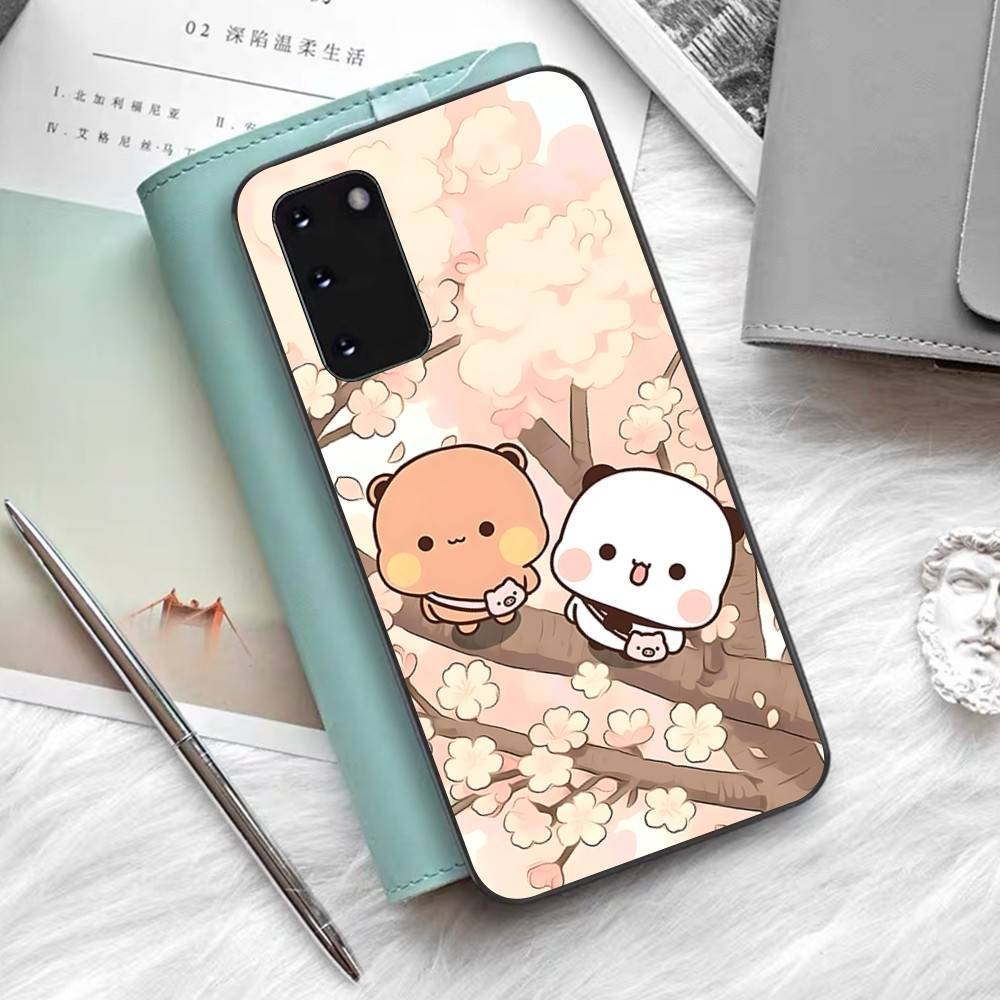BuBu DuDu Couple Cartoon Phone Case For Samsung S 24 Fe 25 Ultra Plus 20 Lite 21 30 22 23 24 22 Ultra 5G Fundas