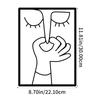Abstract Humour Bad Smell Funny Bathroom Poster Print Painting Wall Art Pictures For Wc Toilet Room Decor