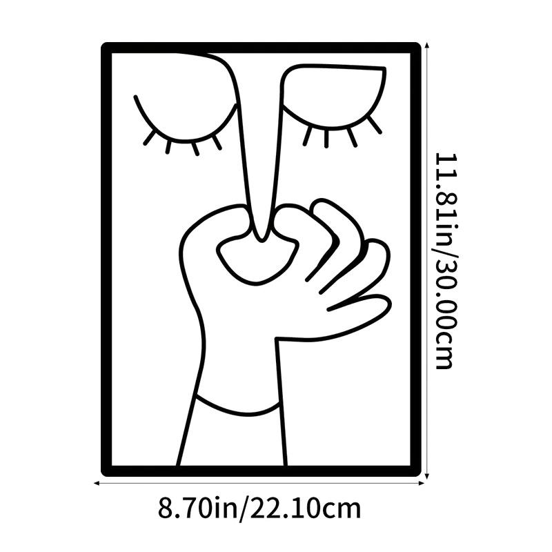 Abstract Humour Bad Smell Funny Bathroom Poster Print Painting Wall Art Pictures For Wc Toilet Room Decor