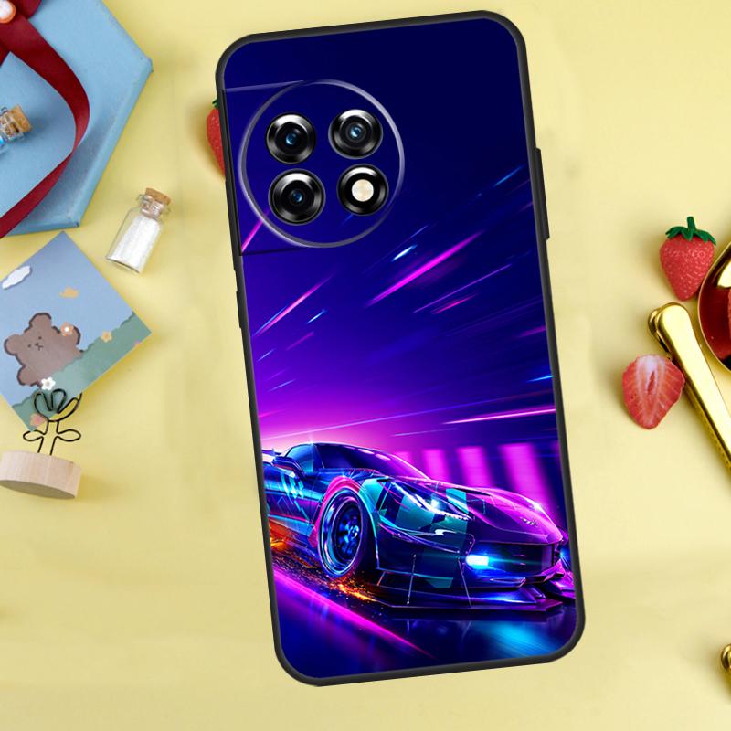 Boy Racer Car Cover For OnePlus 13R 13 12 12R 11 10 Pro 8T 10T OnePlus Nord 4 CE 2 3 Lite N30 N10 N20 Case