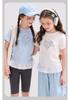 Girls' 2026 Summer Short-Sleeve T-Shirt - Fashionable, Stylish & Lightweight Top for Big Kids & Teens