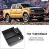 Car Center Console Armrest Storage Box for Ford Ranger 2015 - 2021 ABS Auto Holder Tray Case Container Organizer Accessories