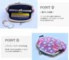 Hello Kitty Clasp Wallet with Coin Cherry Blossom Made In Hello Sanrio Light Blue [B-andyu] [Kyoto Workshop] 4.0 Parent-Child Purse, Chirimen, Design,