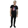 Marvel Mens Captain America Civil War Painted Vs Iron Man T-Shirt
