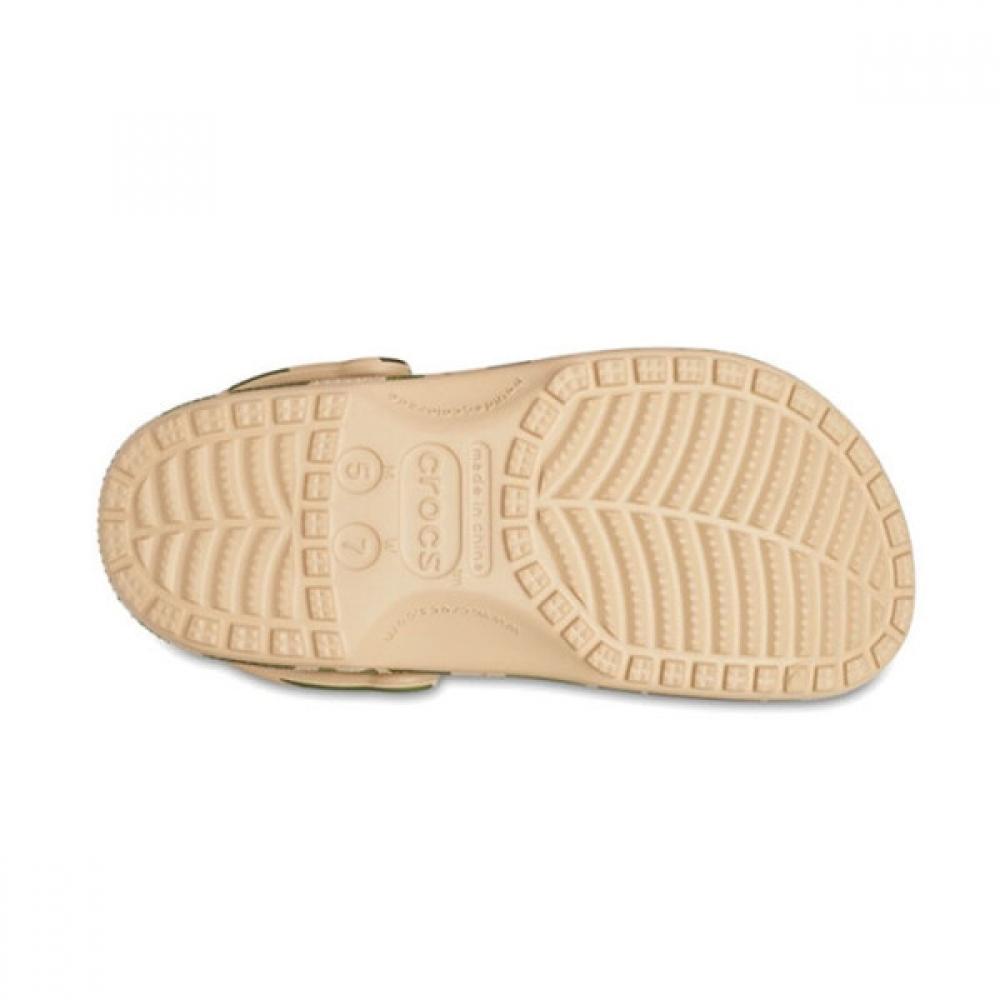 Crocs Classic Print Camo Clog Sandals Slippers