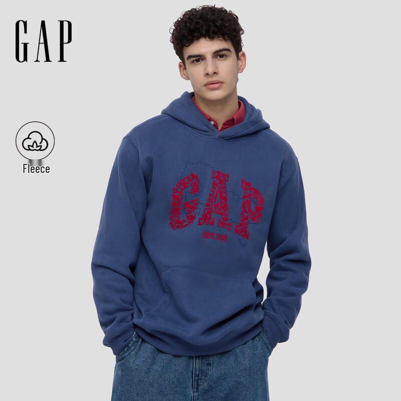 

GAP Unisex 2025 Winter Horse Year Logo Fleece Hoodie XL
